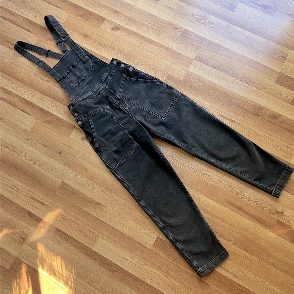 Rebecca Minkoff Gray Denim Overalls, S